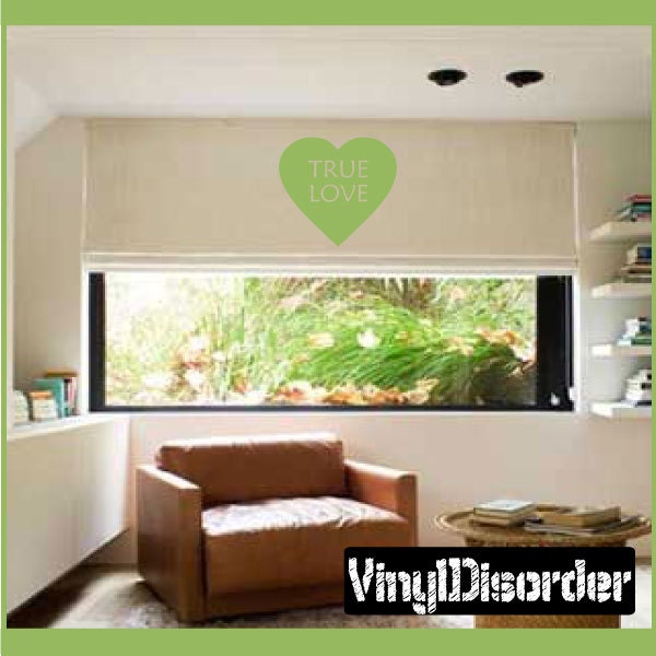 True Love - Vinyl Wall Decal Quotes Sticker Hd056Et - image 1