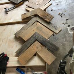 "Wall Decor ""Arrows"" Or ""Chevron's" - thumbnail 2