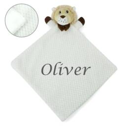 Custom Personalised Baby Comforter, Embroidered Shower Gift - thumbnail 4