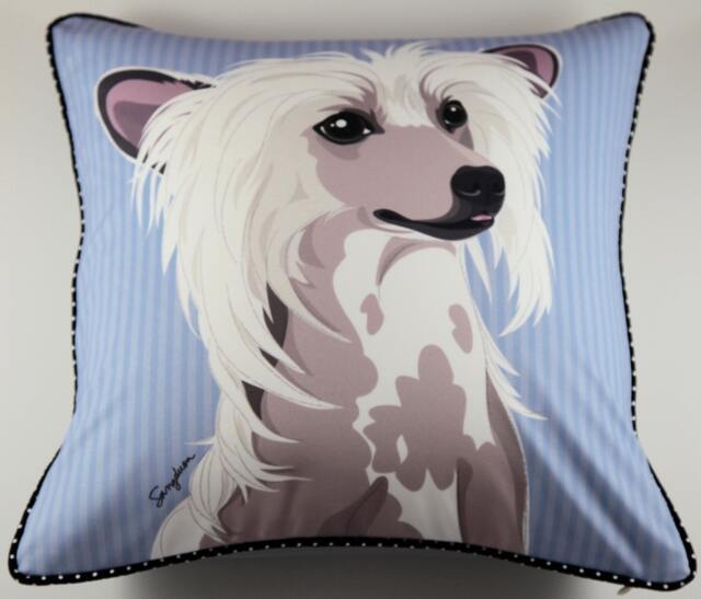 Chinese Crested Pillow - image 1