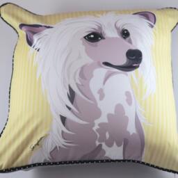 Chinese Crested Pillow - thumbnail 3