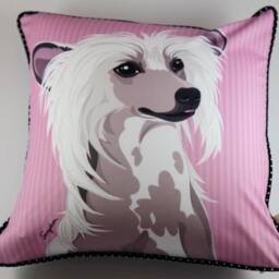 Chinese Crested Pillow - thumbnail 2