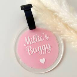 Personalised Pram/Buggy Sign Tag - thumbnail 4