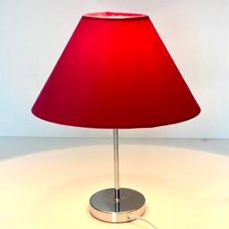 New Hq Luxurious Hot Pink Velvet Coolie Shaped Lamp Shade Pendant Light Useable For Both Ceiling & Table - thumbnail 3