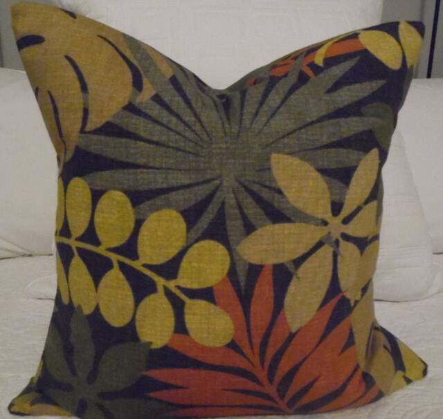 Sale.2 Pattern Colorsleaves, Grey, Russet.green, Olive, Browns, Burnt Gold.greys.white.taupe.blac.fall Pillow Cover.slip Cover.tropical Decor - image 1
