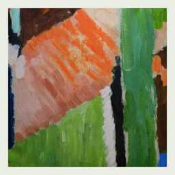 Designers Guild Grafton Abstract Multicoloured Cushion Cover 18x18 - thumbnail 2