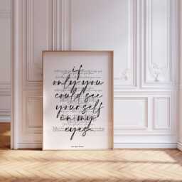 Fred Again Dermot Print, Song If You Could Only See Yourself in My Eyes, Boiler Room Fred Again, Again Print, Fred Print - thumbnail 1