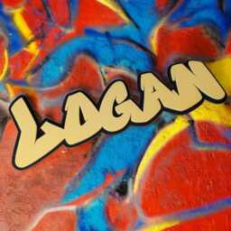 Personalised Graffiti Name Wall Sign Acrylic Urban Art Decor - thumbnail 1