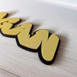 Personalised Graffiti Name Wall Sign Acrylic Urban Art Decor - thumbnail 3