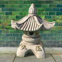 Large Japanese Pagoda Figurine Concrete Zen Lantern Sculpture Garden Statue Stone Outdoor Decor Peaceful Yard Ornament Holiday Gift For Home - thumbnail 1