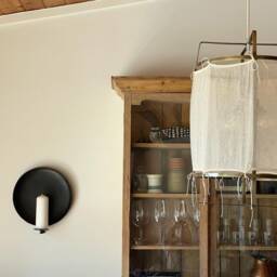 Handmade Jute Linen Chandelier, Boho Rustic Cage Pendant Light - thumbnail 2