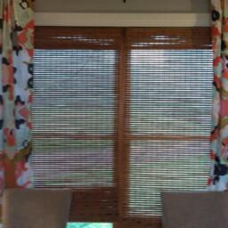 Beautiful Abstract Curtain Panels Navy Coral Mint Pink Mustard Multiple Sizes Custom Available - thumbnail 2