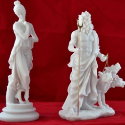 Persephone Goddess Queen Of The Underworld & Hades Greek Mythology Statue 10 Inches - thumbnail 2