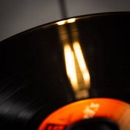 "Retro Vinyl Record Lamp Pendant - Black - 7"", 10"", 12" - thumbnail 4