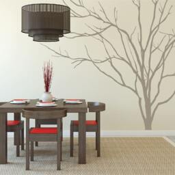 Realistic Winter Tree Wall Decal Headboard Home Decor Stick On Art By Decalisland - Decals For Walls Sd 051 - thumbnail 2