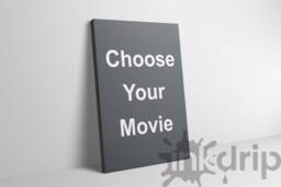 Custom Movie Poster Canvas Art, Film Wall Decor - thumbnail 1