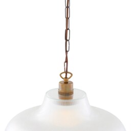 London Prismatic Railway Glass Pendant Light 16 - thumbnail 2