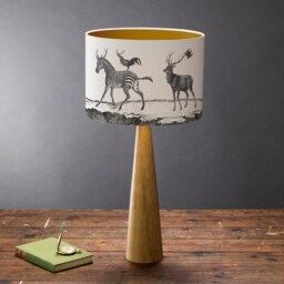 stag Night - Medium Drum Lampshade - thumbnail 3