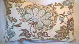 Somerset Hickory By Kravet .floral.slipcovers.toss Pillows.throw Pillows.cushion Covers.pillow Covers.fall Florals.24x 22x - thumbnail 1