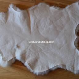 Naturai Sheepskin With Small Defects 100% Under The Cat's Dog, Schaffell, Hygge - thumbnail 3