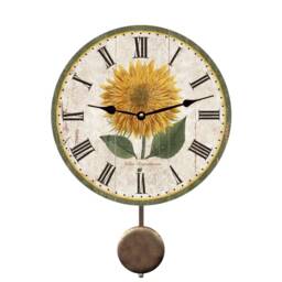 Handcrafted Mum Flower Clock - Perfect For Floral Lovers - thumbnail 2