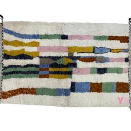 Soft Moroccan Rug- Authentic Handmade Genuine Wool Rug - Made To Order- Berber Style- Beni Ourain Shag Area Rug- Fast Shipping Dhl - thumbnail 3