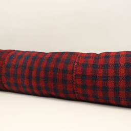 Handmade King Size Kilim Pillow Cover, Turkish Oriental Lumbar 12x48 - thumbnail 3