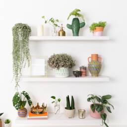 Modern White Floating Shelf, Custom Size Shelf With Bracket, Wood For Kitchen Bathroom, Gift Home - thumbnail 3