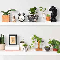 Modern White Floating Shelf, Custom Size Shelf With Bracket, Wood For Kitchen Bathroom, Gift Home - thumbnail 2
