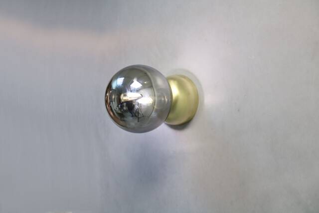 Small Light, Bathroom Light Glass Wall Lighting , Globe Lamp Vanity Light Fixture, Sconce, Smoke Lamp - image 1