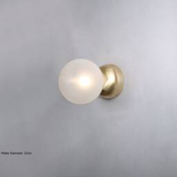 Small Light, Bathroom Light Glass Wall Lighting , Globe Lamp Vanity Light Fixture, Sconce, Smoke Lamp - thumbnail 2