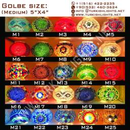 3 Ball Turkish Mosaic Floor Lamp With Medium Globes Id113 - thumbnail 4