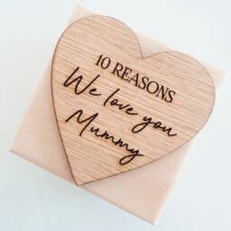10 Reasons Why I Love You Gift For Mummy, Mothers Day, Birthday Gift Idea For Parents, Present Mam, Nanny Nana Gran Christmas Present - thumbnail 2