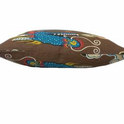 Magical Ming Schumacher Libertine Double Sided Cushion Cover Pillow Brown - thumbnail 3