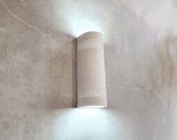 Handmade Ceramic Wall Sconce Modern Up Down Led Light