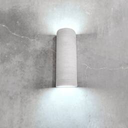 Handmade Ceramic Wall Sconce Modern Up Down Led Light - thumbnail 2