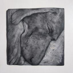 Sleeping Dog Art Tile - thumbnail 3