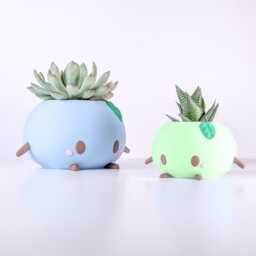 Junimo Planter Pot - Stardew Valley Inspired Fan Art - thumbnail 2