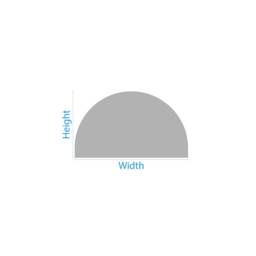 Modern Scallop Wall Decals Nursery & Baby Room Decor - thumbnail 3