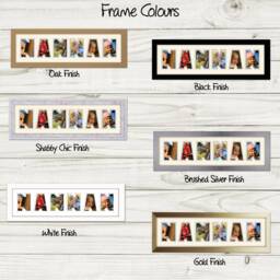 Nannan Photo Frame Word Name Special Gift Mother's Day - 1273 By Photos in A Word - thumbnail 3