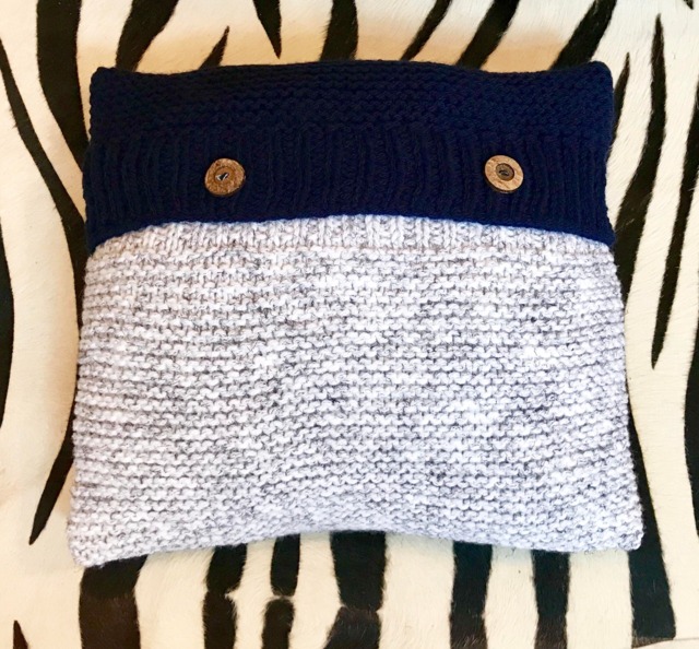 Handmade Chunky Knit Cushion Decorative Cushion, Scatter Cushions - image 1