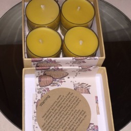Handmade Beeswax Tea Lights Natural Relaxing Candles - Set Of 8 - thumbnail 2