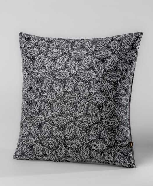 Psychedelic Cushion Cover, 16x16 Pillow Square Throw Pillow, Decorative Pillows For Couch, Case - image 1