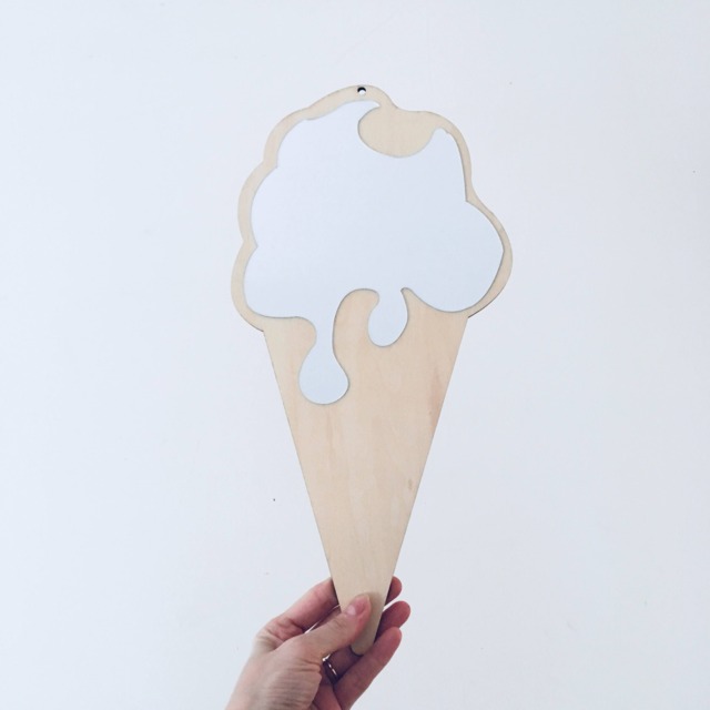 Mirror Ice, Handmade Wood