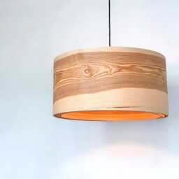 Olive Wood Pendant Light For Scandinavian Decor, Stylish Hanging Lamp Mid Century, Modern Chandelier - thumbnail 2