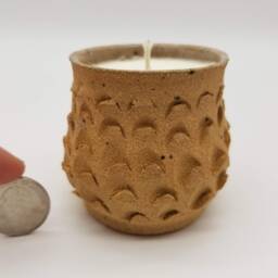 Ceramic Pinecone Candle - thumbnail 3