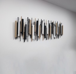 Neutral Tones Wall Art - Minimalist Wooden Decor