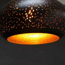 Moroccan Style Metal Pendant Light Farmhouse Industrial Shade - thumbnail 2
