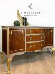 Neutral Queen Anne Sideboard - thumbnail 1