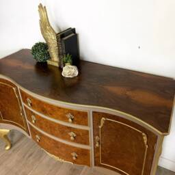 Neutral Queen Anne Sideboard - thumbnail 3